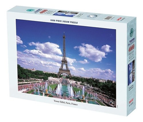 Puzzle Rompecabezas 4000 Pzs Eiffel Collage Libertad Tomax