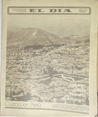 Vintage El Día N° 2415 Arte En Diseño De Cubiertas  1980