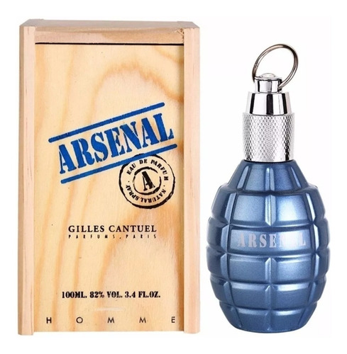 Perfume Locion Arsenal Blue Hombre 100m - mL a $999
