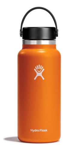 Botella Termo Hydro Flask Wide Mouth 32 Oz - Colores Color Naranja Colores Naranja