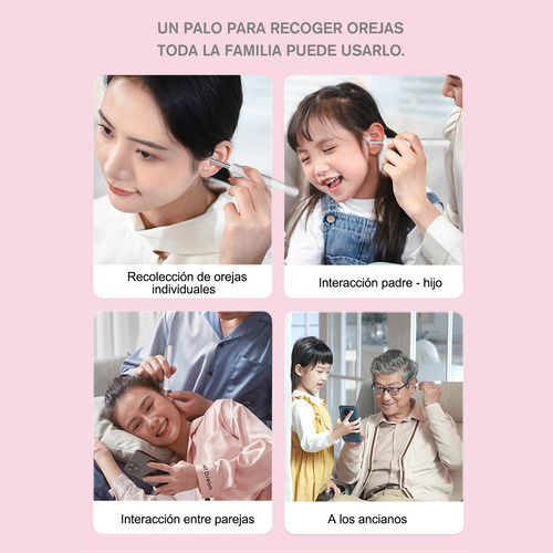 Limpiador De Oidos Cámara Otoscopio Endoscopio Inalámbrico