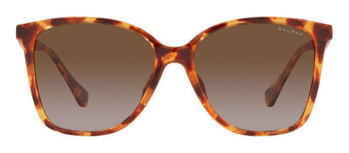 Óculos de sol Ralph Lauren Brown, cor da lente, gradiente, marrom, cor da haste polar, cor da moldura de Havana, gradiente, marrom, polar