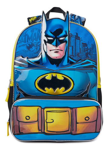 Bolso Morral Escolar Dc Comics Batman Importado