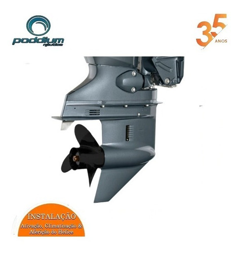 Imagem 5 de 10 de Motor De Popa Yamaha 4t F115hp Betx - Poddium Náutica Frete