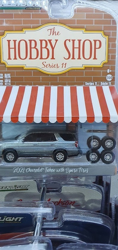 2021 Chevrolet Tahoe With Spare Tires Greenlight 1/64