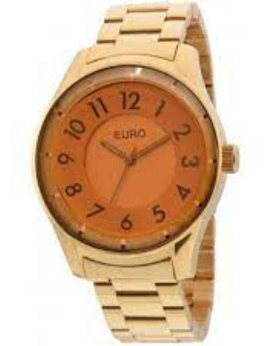 Relógio Feminino Euro Dourado Eu2036lyo/4d