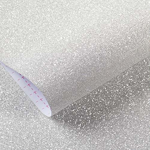 Livelynine Glitter Wallpaper Stick And Peel Glitter