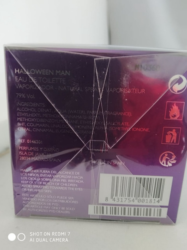 Imagen 2 de 2 de Perfume Caballero Jesus Del Pozo Halloween Man 200 Ml Edt Us