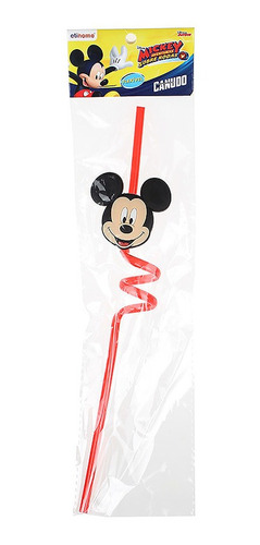 Imagem 3 de 5 de Canudo Reutilizável Mickey Mouse Disney 1 Unidade Etihome