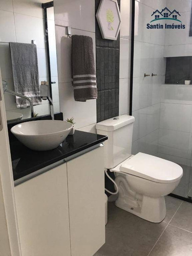 Cobertura Com 2 Dormitórios,espaço Gourmet,vaga Coberta À Venda, 98 M² - Cidade Jardim - São José Dos Pinhais/pr - Co0438
