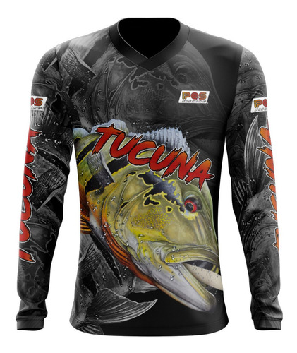 Camiseta Pesca Pqs 2018 Gola V  Kit 4 Camisetas Ref 01 