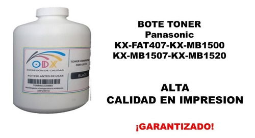 Bote De Pana Kx-fat407 Kx-mb1500   ¡excelente Calidad!