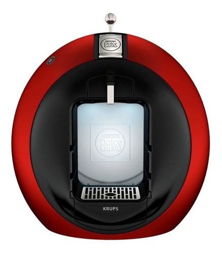 Cafeteira Nescafé Krups Dolce Gusto Circolo automática vermelha para cápsulas monodose 127V