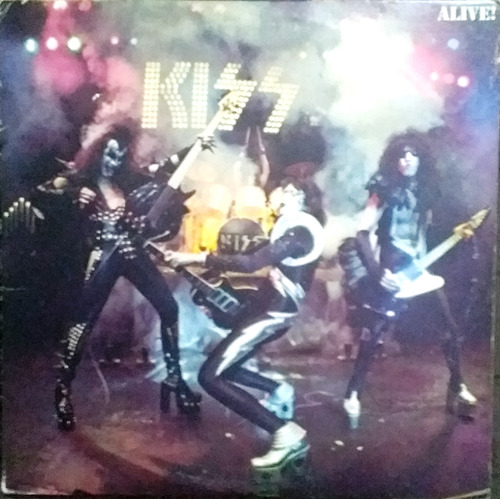 Kiss Alive ! Double Album Vinilo Japones Casablancla 004