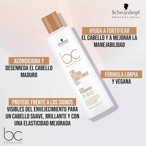 Schwarzkopf Bc Shampoo Y Acondicionador Cabello Debilitado