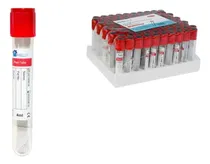 Comprar Tubos De Examen Plástico 4ml Tapa Roja X100pz