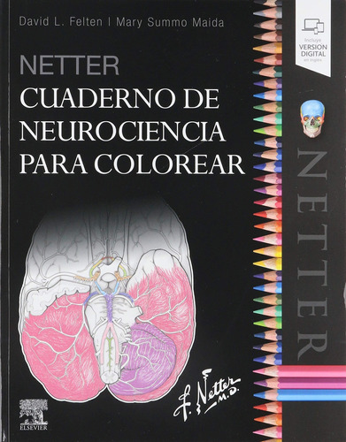 Cuaderno Para Colorear Netter Neuroscience De Elsevier Españ