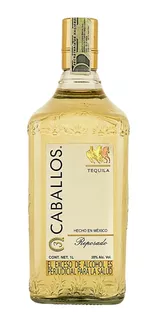 Tequila 3 Caballos Reposado Litro - mL a $113