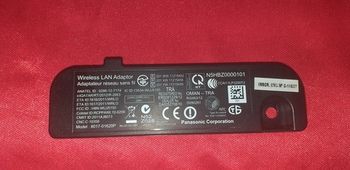 Placa Wifi De Tv Panasonic (8017-01620p)