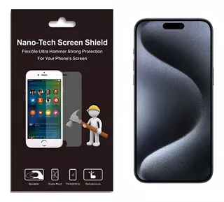 Película Nano Tech Screen Shield Para iPhone XR/11/13/14/15