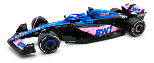 Modelo A Escala 1/43 Alpine F1 A523 Esteban Ocon Aleación