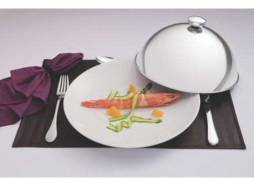 Imagem 2 de 4 de 2 Cloche Aco Inox Tampa Cobrir Alimentos Tramontina 61427240
