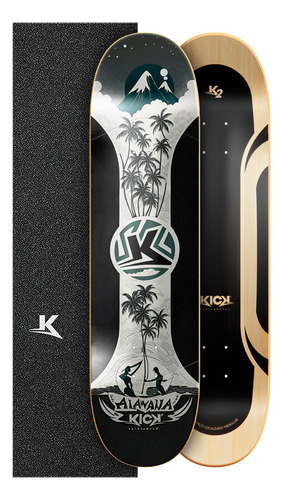 Shape Kick K2 Marfim Hawaii Sky + Lixa