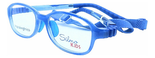 Armação Infantil Silmo Kids Silicone Com Elástico Ajustável 