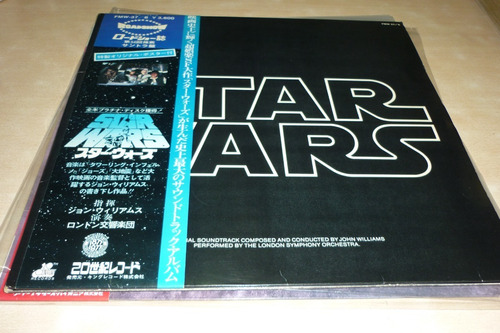 Star Wars John Williams Vinilo Doble Japon Obi Poster