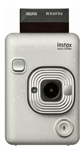 Fujifilm Instax Mini Liplay Blanca Cámara Hibrida Con