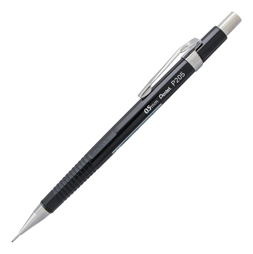 Portaminas Automático Afilado 0.5 Mm Negro 2 Unidades