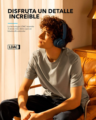 Auriculares inalámbricos Soundcore Life Series Life Q35 A3027 negro