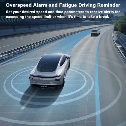 Hud Head Up Display Alarma Para Coche De Exceso De Velocidad