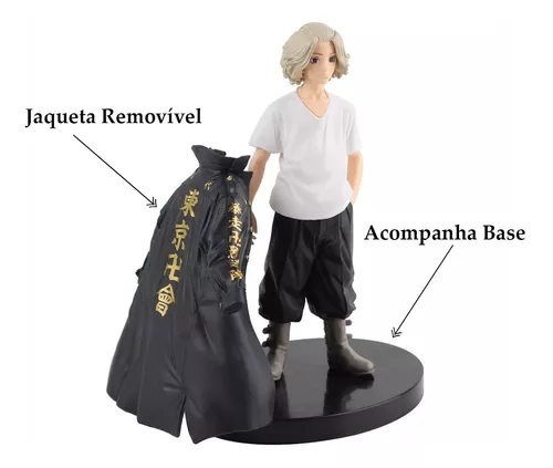 Anime Tokyo Revengers - Action Figure - Personagens: Manjiro Sano