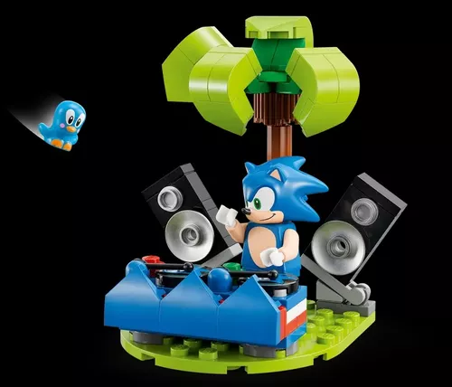 LEGO Set Sonic 76990 O Desafio da Esfera de Velocidade de Son 292 peças