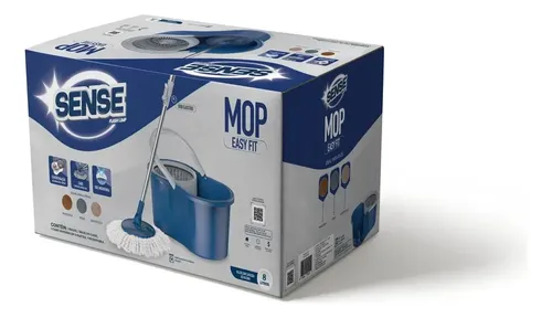 Mop5636 Giratório 8 Litros Flash Limp Sense Azul-escuro | MercadoLivre