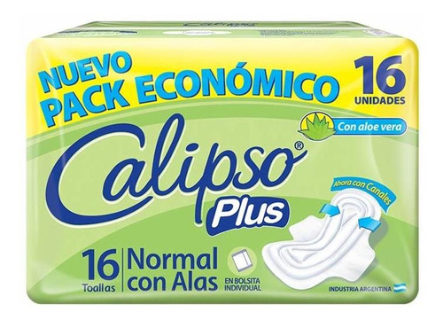 Pack X 3 Unid Toallas Femeninas  Alas Pock 16 Un Cal Pro