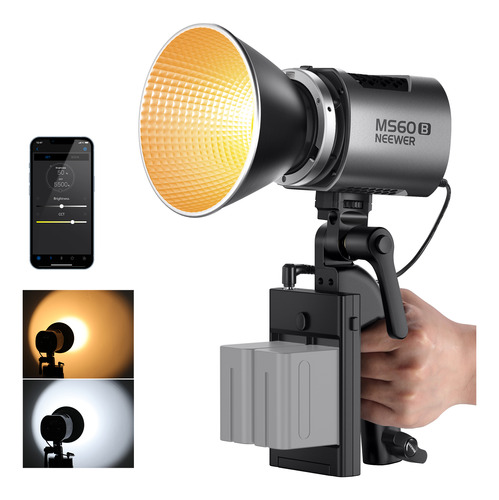 Neewer 65w Luz De Video Led De Mano, App Control P/ Estudio