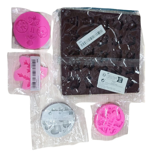 Molde De Silicón Para Chocolate Fondant Repostrería Jabón