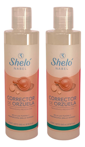 Tratamiento Profesional Corrector De Orzuela Sheló 265ml. 2p