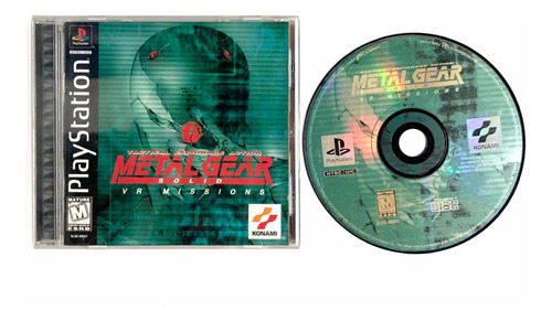 Metal Gear Solid Vr Missions - Juego Original Playstation 1