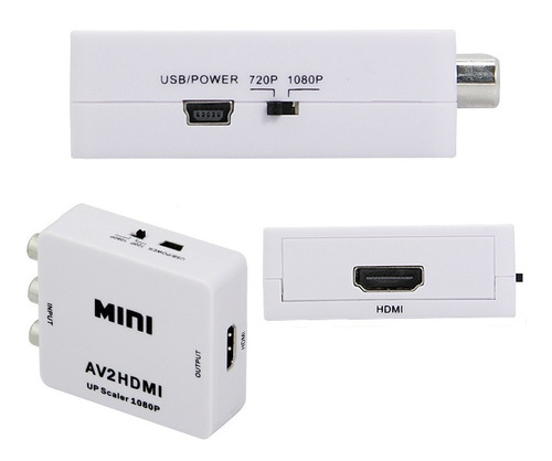 Conversor Rca A Hdmi