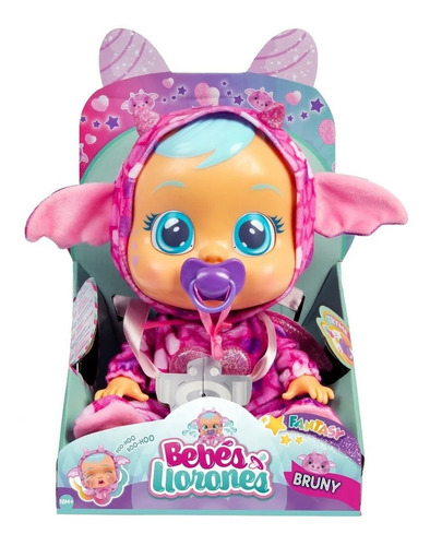 Imagen 6 de 10 de Cry Babies Muñeca Llora Lagrimas Sonido Wabro Nueva 2019 Tv