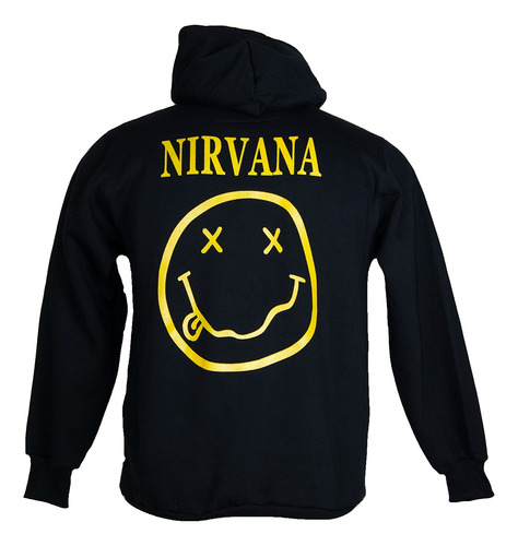 Buzo Algodon Nirvana Kurt Cobain Grunge Rock Canguro