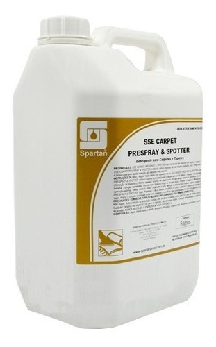 Removedor Manchas Estofados Carpetes Spartan Sse Carpet