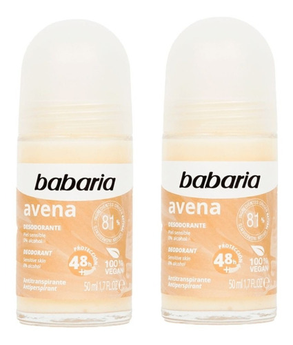 Desodorante Babaria Roll-on Avena 75 Ml