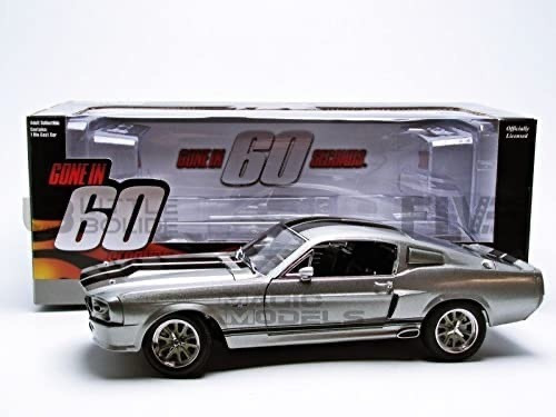 1 18 Eleanor '67 Shelby Gt500 Mustang 60 Segundos Greenlight