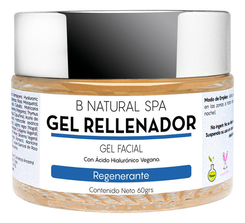 Kit Gel Rellenador + Crema Cafeina Y Niacinamida