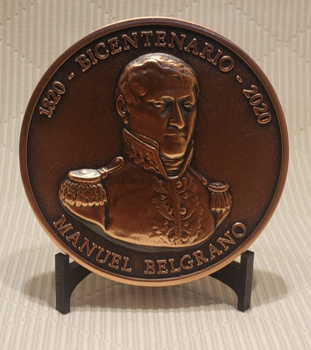 Medalla Conmemorativa Bicentenario Del Gral. Manuel Belgrano