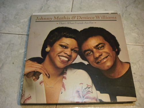 Lp  Vinilo Johny Mathis Y Deniece Wiliams  Exelente